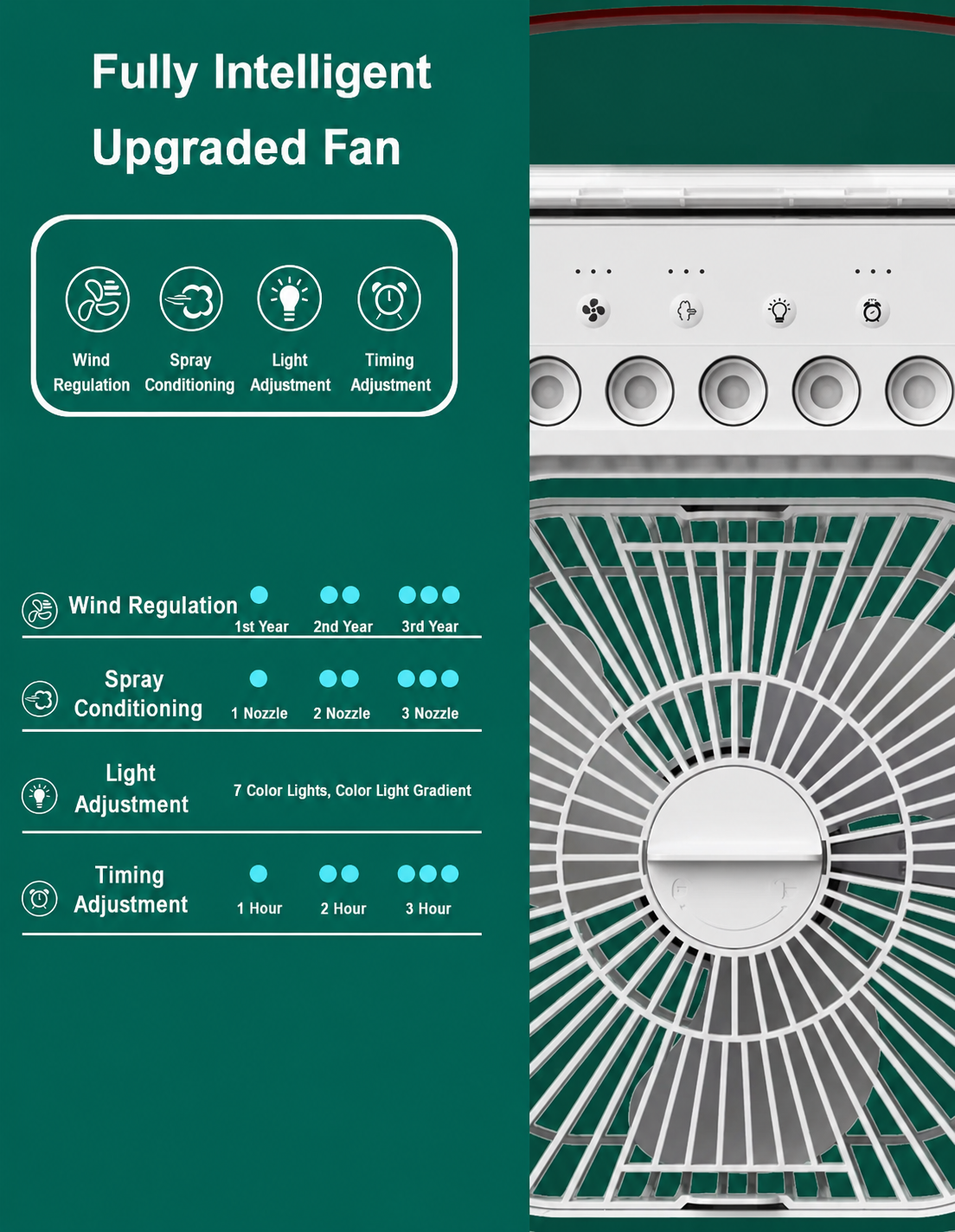 Cool Drop Portable Fan